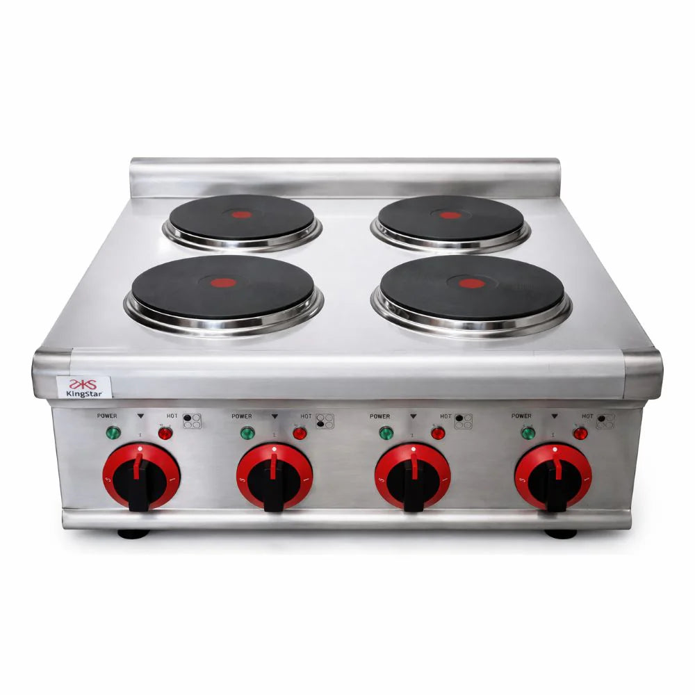 Estufa Sobremesa Eléctrica 4 Placas KingStar ESK4E